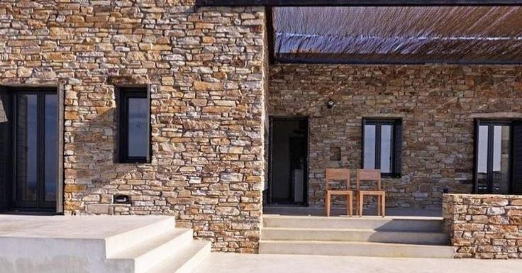 Façades en Pierres de Gneiss