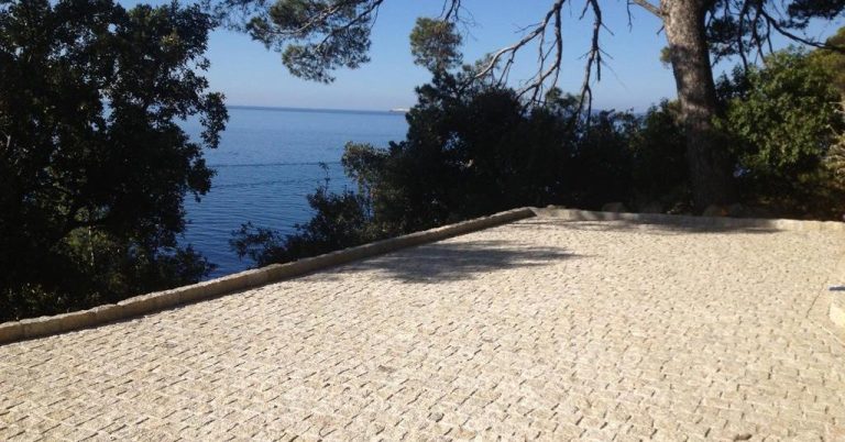 Pavés Granit jaune